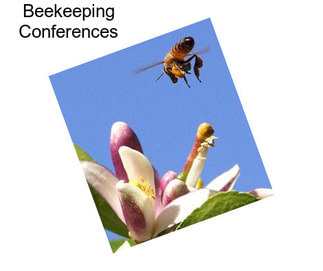 Beekeeping Conferences