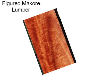 Figured Makore Lumber