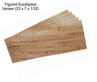 Figured Eucalyptus Veneer (23 x 7 x 1/32)