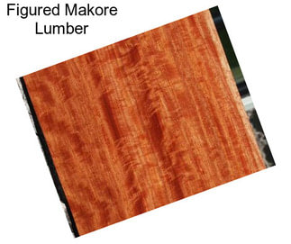 Figured Makore Lumber