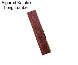 Figured Katalox Long Lumber