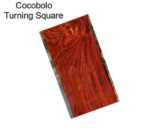 Cocobolo Turning Square