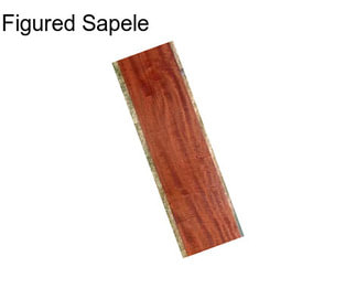 Figured Sapele