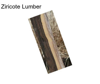 Ziricote Lumber