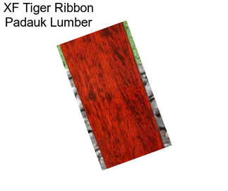 XF Tiger Ribbon Padauk Lumber