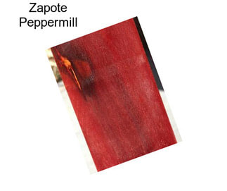 Zapote Peppermill