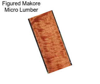 Figured Makore Micro Lumber