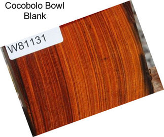 Cocobolo Bowl Blank