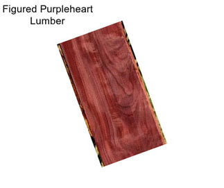 Figured Purpleheart Lumber