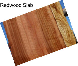 Redwood Slab