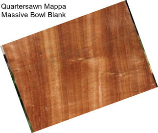 Quartersawn Mappa Massive Bowl Blank