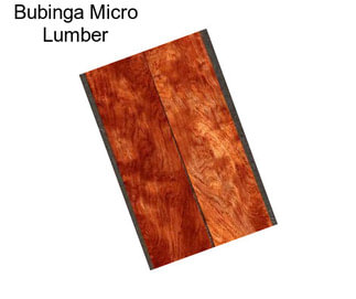 Bubinga Micro Lumber