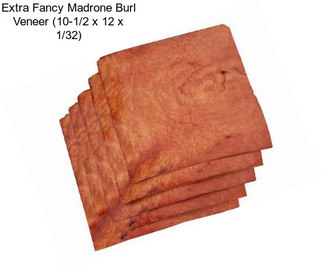 Extra Fancy Madrone Burl Veneer (10-1/2 x 12 x 1/32)