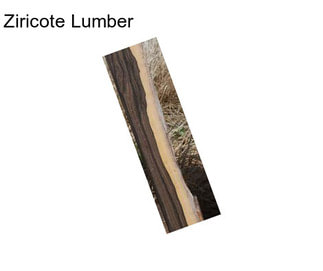 Ziricote Lumber