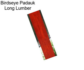 Birdseye Padauk Long Lumber