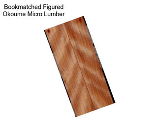 Bookmatched Figured Okoume Micro Lumber