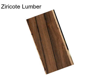 Ziricote Lumber