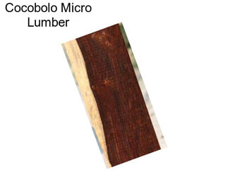 Cocobolo Micro Lumber