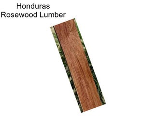 Honduras Rosewood Lumber