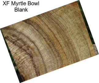 XF Myrtle Bowl Blank