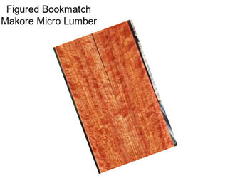 Figured Bookmatch Makore Micro Lumber