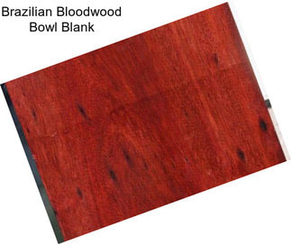 Brazilian Bloodwood Bowl Blank