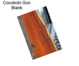 Cocobolo Gun Blank