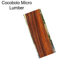 Cocobolo Micro Lumber