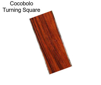 Cocobolo Turning Square