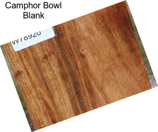 Camphor Bowl Blank