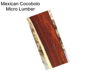 Mexican Cocobolo Micro Lumber