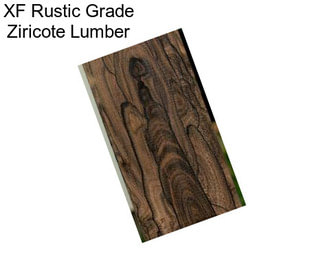 XF Rustic Grade Ziricote Lumber