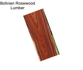 Bolivian Rosewood Lumber