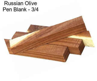 Russian Olive Pen Blank - 3/4\