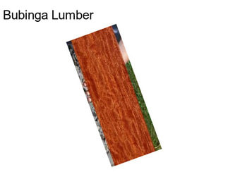 Bubinga Lumber