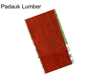 Padauk Lumber