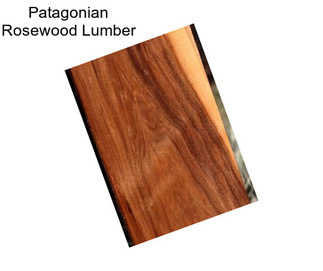 Patagonian Rosewood Lumber