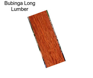 Bubinga Long Lumber