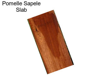 Pomelle Sapele Slab