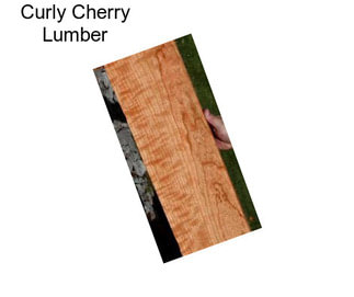 Curly Cherry Lumber