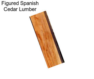 Figured Spanish Cedar Lumber