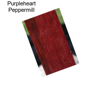 Purpleheart Peppermill