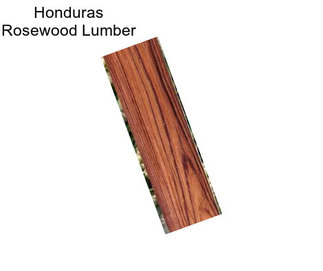 Honduras Rosewood Lumber