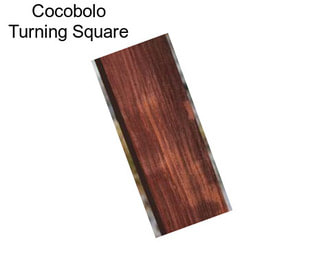 Cocobolo Turning Square