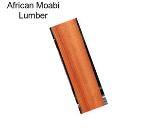 African Moabi Lumber