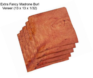 Extra Fancy Madrone Burl Veneer (13 x 13 x 1/32)