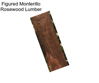 Figured Monterillo Rosewood Lumber