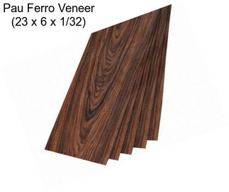 Pau Ferro Veneer (23 x 6 x 1/32)