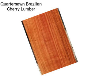 Quartersawn Brazilian Cherry Lumber