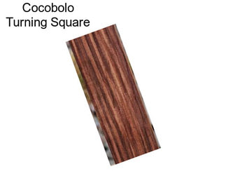 Cocobolo Turning Square